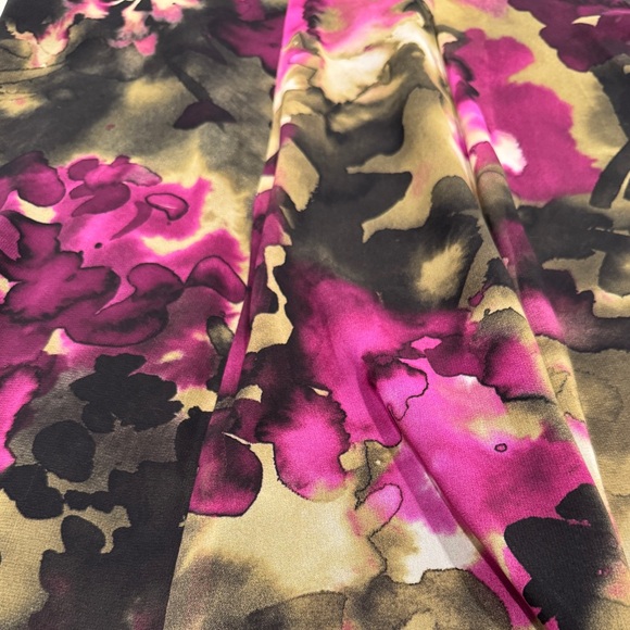 Jones New York Black and Pink Watercolor Women's Sleeveless Dress Size 20W NWOT - Picture 7 of 8